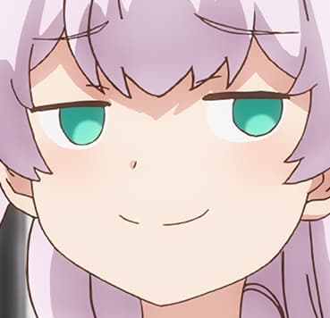 smug anime girl