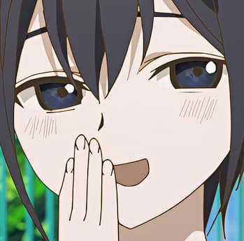 smug anime girl